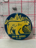 Zoo de Quebec 50 years Polar Bear  Button Pinback