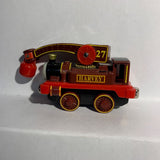 Brown Harvey Crane Train Engine Thomas & Friends Diecast Car
