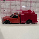 Red Fire Truck Ford Transcontinetal Maisto Diecast Car