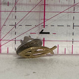 Religious Fish Cross  Lapel Pin