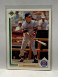 # 223 Alan Trammell  Detroit Tigers 1991 UD Baseball Cards