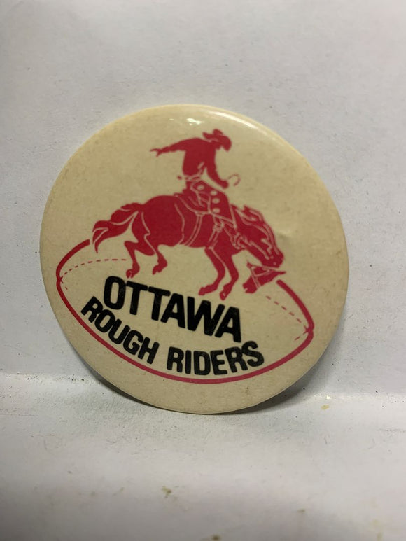 Ottawa Rough Riders CFL Football  Button Pinback