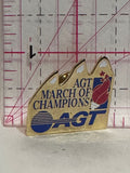 AGT March of Champions Torch Logo  Lapel Pin
