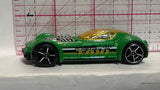 Green Taxi Ballistik 52939 2001 Hot Wheels Diecast Car
