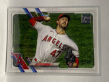 # 208 Griffin Canning  Los Angeles Angels 2021 Topps Series One Baseball Cards