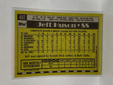# 45T Jeff Huson  New York Rangers 1990 Topps Baseball Cards