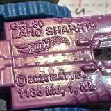 Purple Land Shark GRL60 2020 Hot Wheels Diecast Car