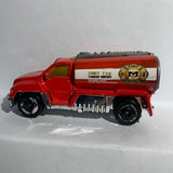 Red Fire Dept Tanker Truck Matchbox Diecast Car