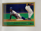 # 383 Marquis Grissom  Milwaukee Brewers 1999 Topps Baseball Cards