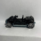Black Morris Mini Hot Wheels Diecast Car