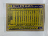 # 350 Keith Hernandez  New York Mets 1987 Topps Baseball Cards