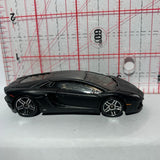 Black Lamborghini Aventador LP 700-4 Hot Wheels Diecast Car