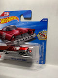 Red Mattel Dream Mobile HW Celebration Racers HYX42 N521 2024 Short Card Hot Wheels Diecast Car