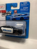 Black 2008 Dodge Charger Metro Police Car Fresh Metal 2017 Short Card Maisto Diecast Car