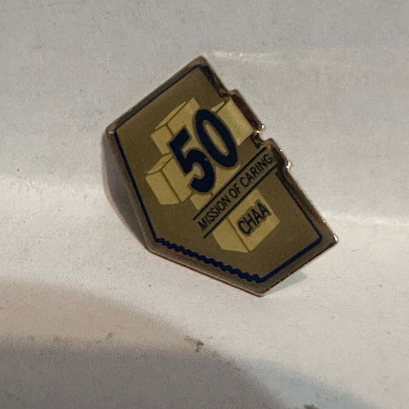 CHAA 50 Mission of Caring  Lapel Pin