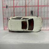 White Audacious Vazing Hot Wheels Diecast Car