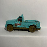 Blue Junkyard Troop Carrier Truck Matchbox Diecast Car