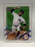 # 41 Deivi Garcia Rookie New York Yankees 2021 Topps Series One  Baseball Cards