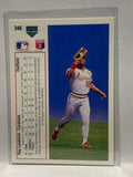 # 346 Ray Lankford  St Louis Cardinals 1991 UD Baseball Cards