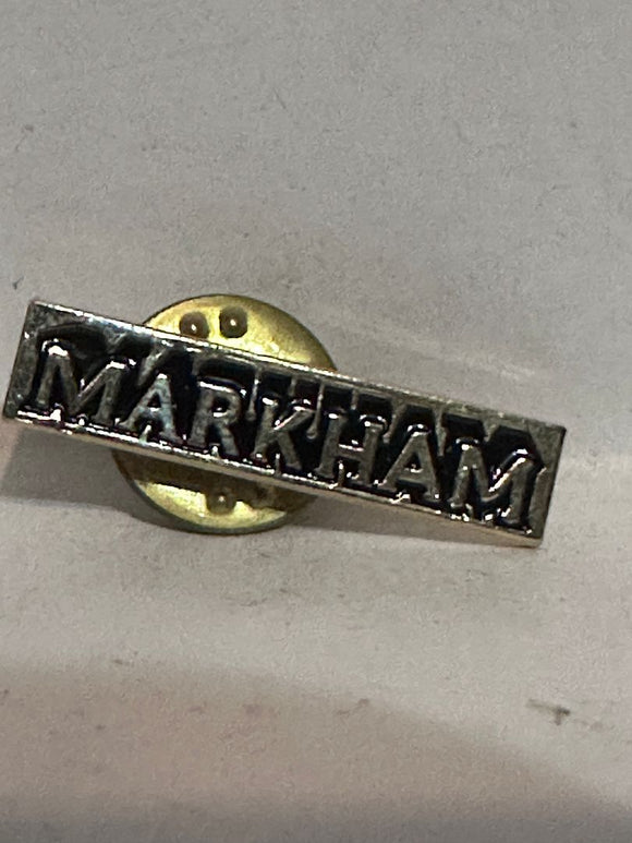 Markham Logo  Lapel Pin