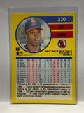 # 330 Cliff Young  Los Angeles Angels 1991 Fleer Baseball card