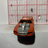 Orange AcceleRacers Rivited 2005 Mcdoanlds Hot Wheels Diecast Car