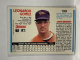 # 199 Leo Gomez  Baltimore Orioles 1992 Donruss Baseball Cards