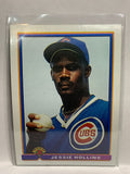 # 423 Jessie Hollins  Chicago Cubs 1991 Bowman Baseball card