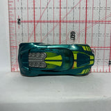 Green Chicane HW Glow Wheels Hot Wheels Diecast Car