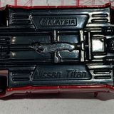 Red Nissan Titan Truck Hot Wheels Diecast Car