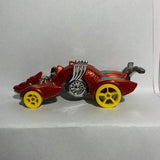 Red Knight Draggin Street Beasts Hot Wheels Diecast Car