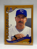 # 293 Tony Muser Manager Kansas City Royals 2002 Topps Baseball card