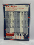 # 242 Ron Oester  Cincinnati Reds 1988 Fleer Baseball Cards