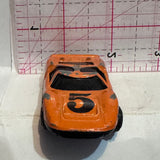 Orange #5 Sports Racer Unbranded Diecast Car