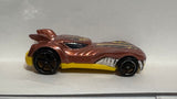 Brown Howlin Heat ©2010 Hot Wheels Diecast Car