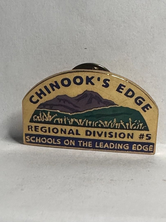 Chinook's Edge Regional Division #5 School  Lapel Pin