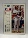# 387 Felix Jose  St Louis Cardinals 1991 UD Baseball Cards