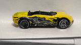 Yellow Pontiac Rageous 1998 Hot Wheels Diecast Car