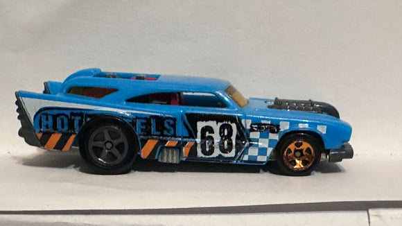 Blue #68 Jackhammer  Hot Wheels Diecast Car