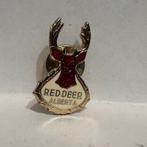 Red Deer Alberta Logo  Lapel Pin