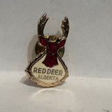 Red Deer Alberta Logo  Lapel Pin