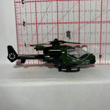 Green Army Military Attack Helicopter Unbranded Diecast Car