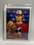 # 437 Tim Wallach  Montreal Expos 1991 Bowman Baseball card