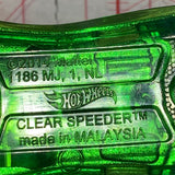 Clear Speeder X-Raycers Hot Wheels Diecast Car