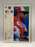 # 357 Mel Rojas  Montreal Expos 1991 UD Baseball card