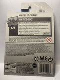 Grey Aaron Wheelz Wheelie Chair HW Ride-Ons FYF56 D7C4 2017 Long Card Hot Wheels Diecast Car