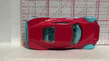 Red #3 Symbolic  Hot Wheels Diecast Car