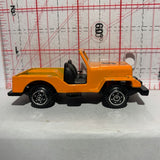 Orange Construction Corporation Jeep 8006 Suntoys Diecast Car
