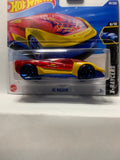 Red Yellow El Viento X-Raycers HYY06 N521 2024 Short Card Hot Wheels Diecast Car