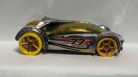 Silver Iridium 2014 Hot Wheels Diecast Car